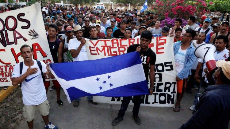 La Caravana del migrante ya est en M xico recibiendo asistencia